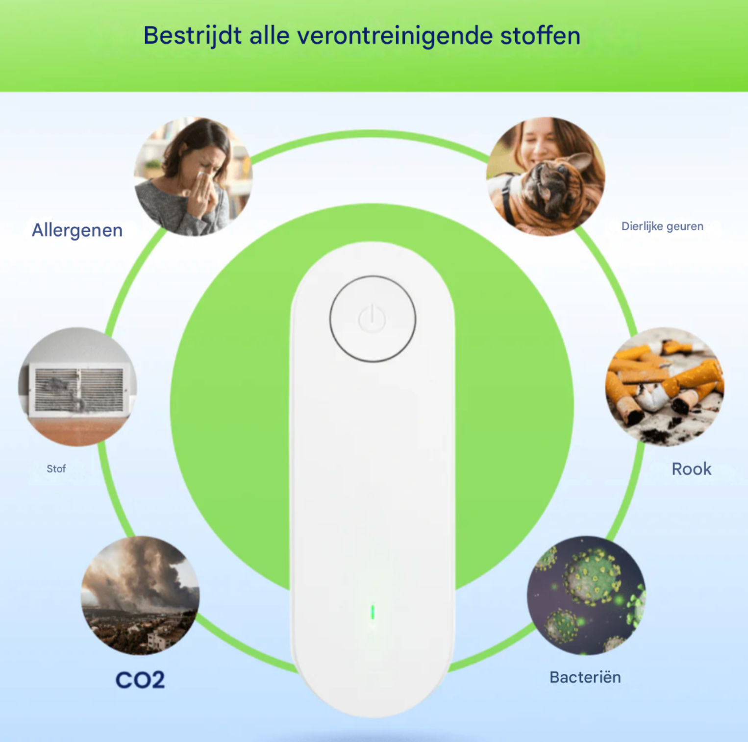 Clairu™ Luchtreiniger (Koop 1, ontvang 2)