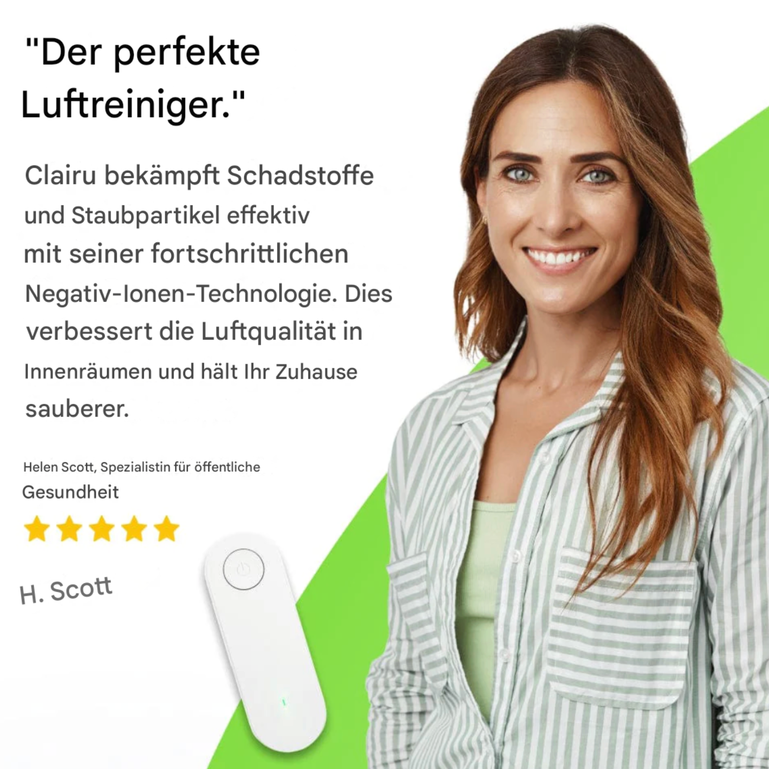 Clairu™ Luftreiniger (Kauf 1, Monat 2)