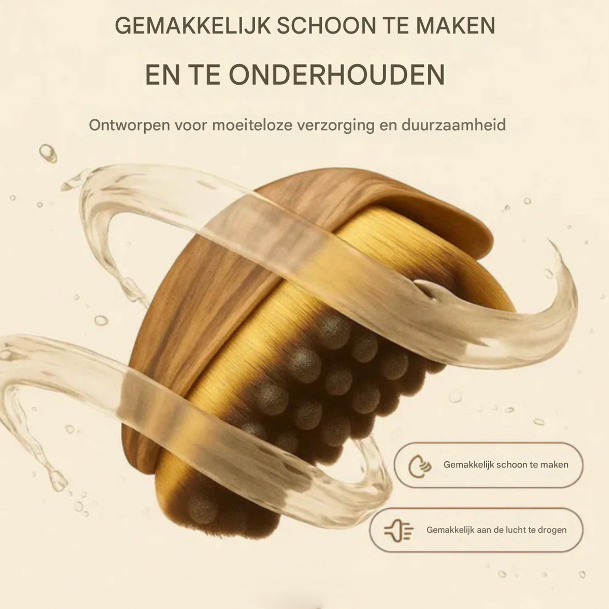 Nayori GloBrush™ – Dag, gezwollen gezicht