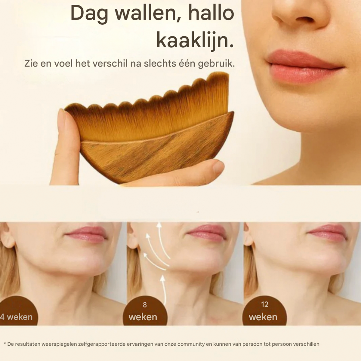 Nayori GloBrush™ – Dag, gezwollen gezicht