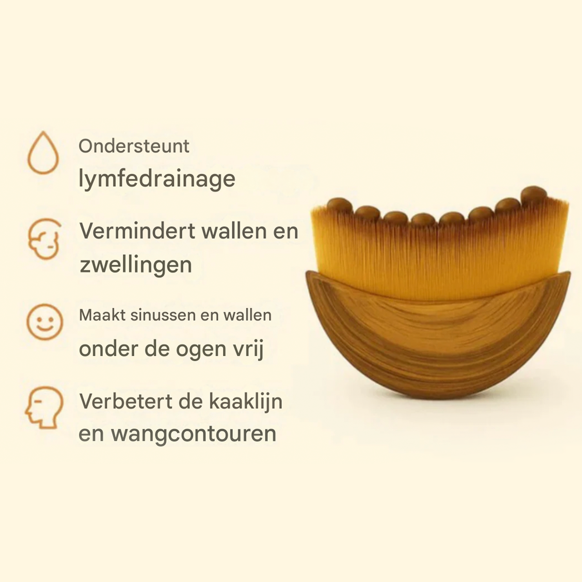 Nayori GloBrush™ – Dag, gezwollen gezicht