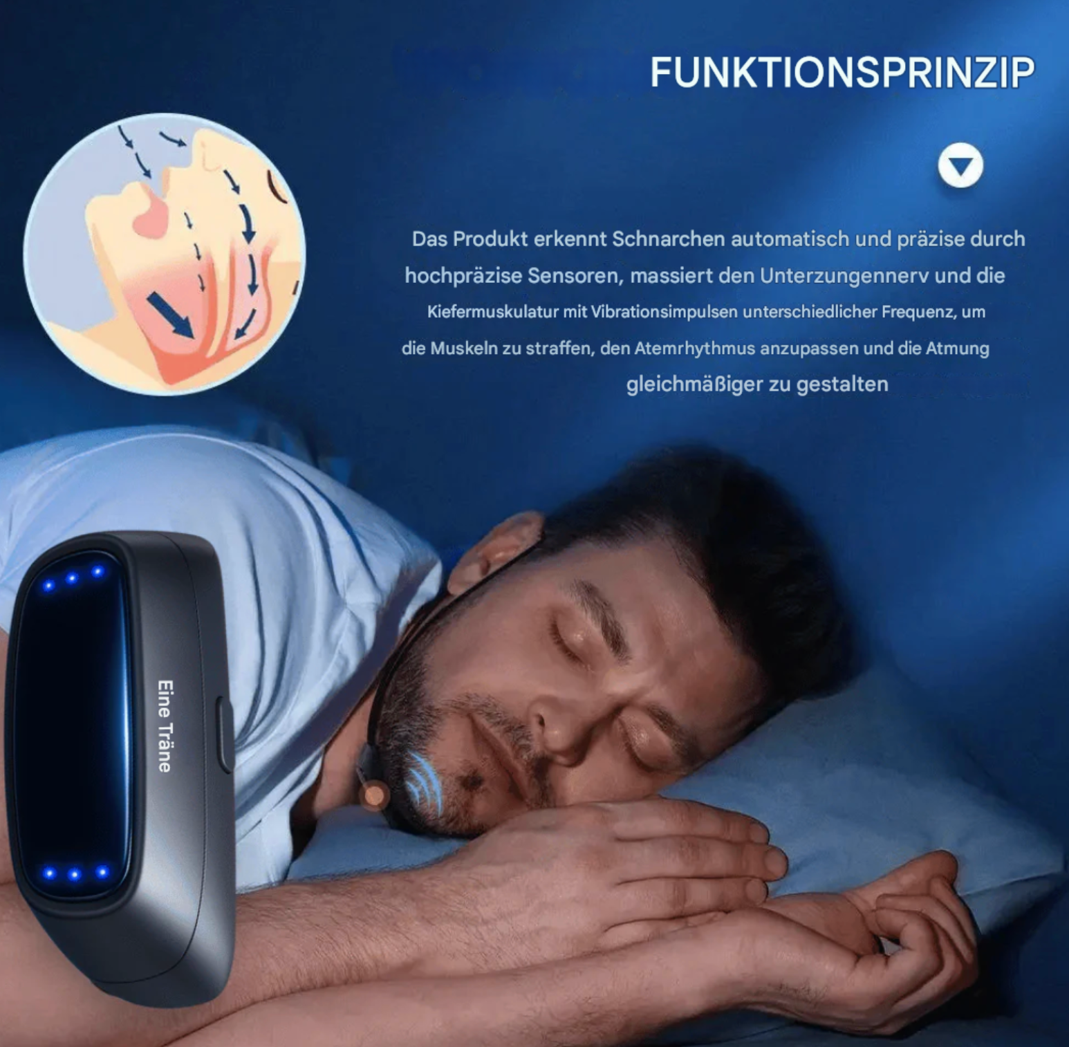 Tear SleepClear | Anti-Schnarch-Neurostimulator